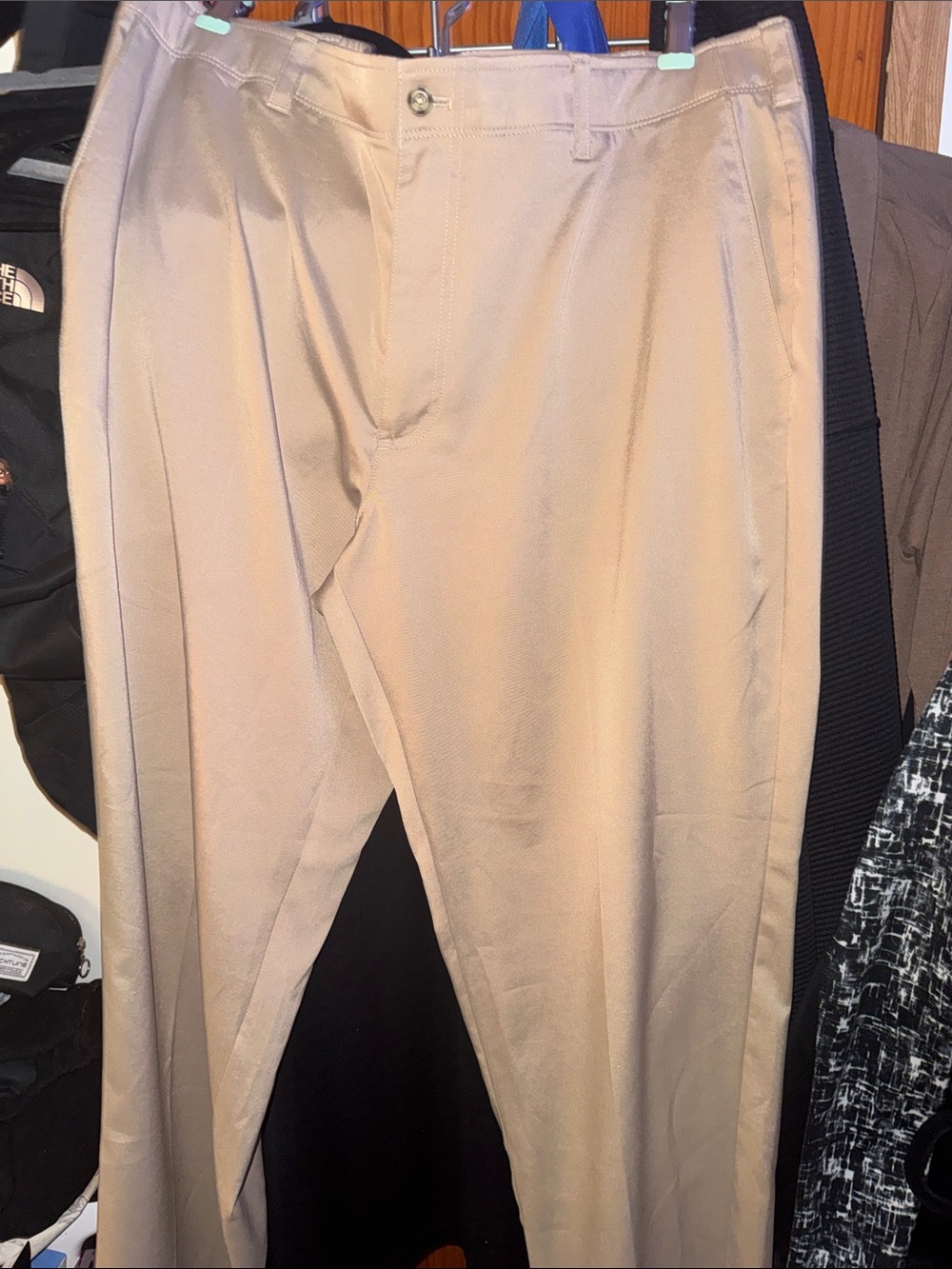 PGA Tour Men's Tan Chino Pants